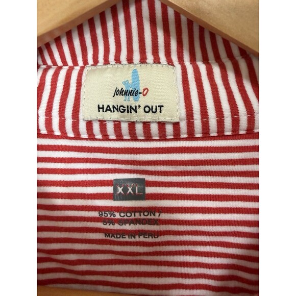 Johnnie-O Hangin Out Ole Miss Golf Polo Shirt Size 2XL University Mississippi - Picture 8 of 15